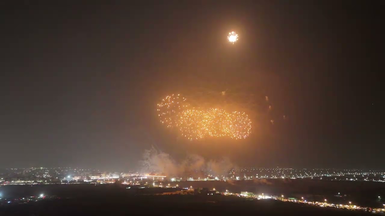鹿耳門天后宮煙火 台17大塞車