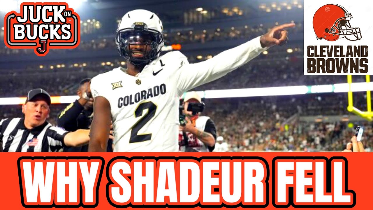 Why did Shadeur drop to the 5th round! Browns get a great value late in the draft.