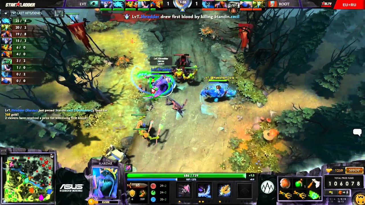 Root vs Leviathans (Starladder XI America - Groups) - GoDz