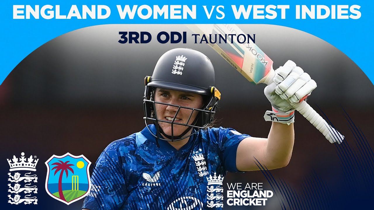 Skipper Shines In Final ODI | Highlights - England v West Indies | 3rd Women&rsquo;s Metro Bank ODI 2025