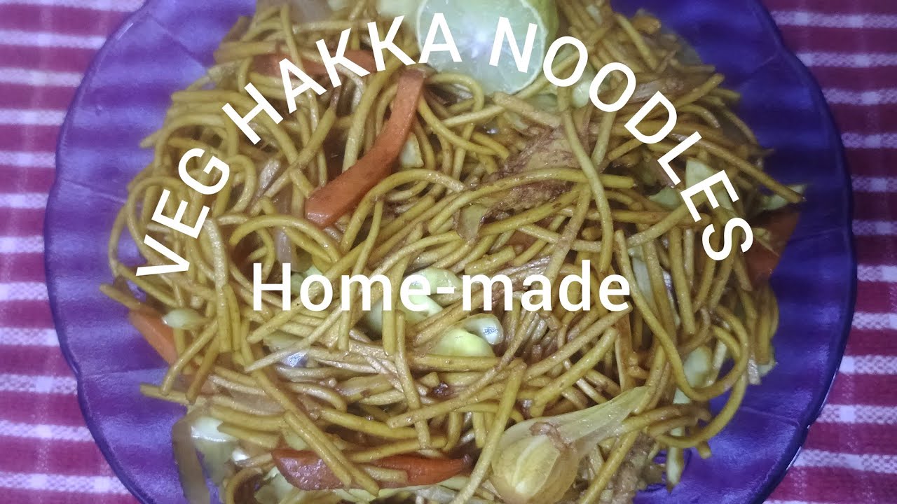 HOW TO MAKE VEG HAKKA NOODLES AT HOME | MRS ROY LIFE IN INDIA