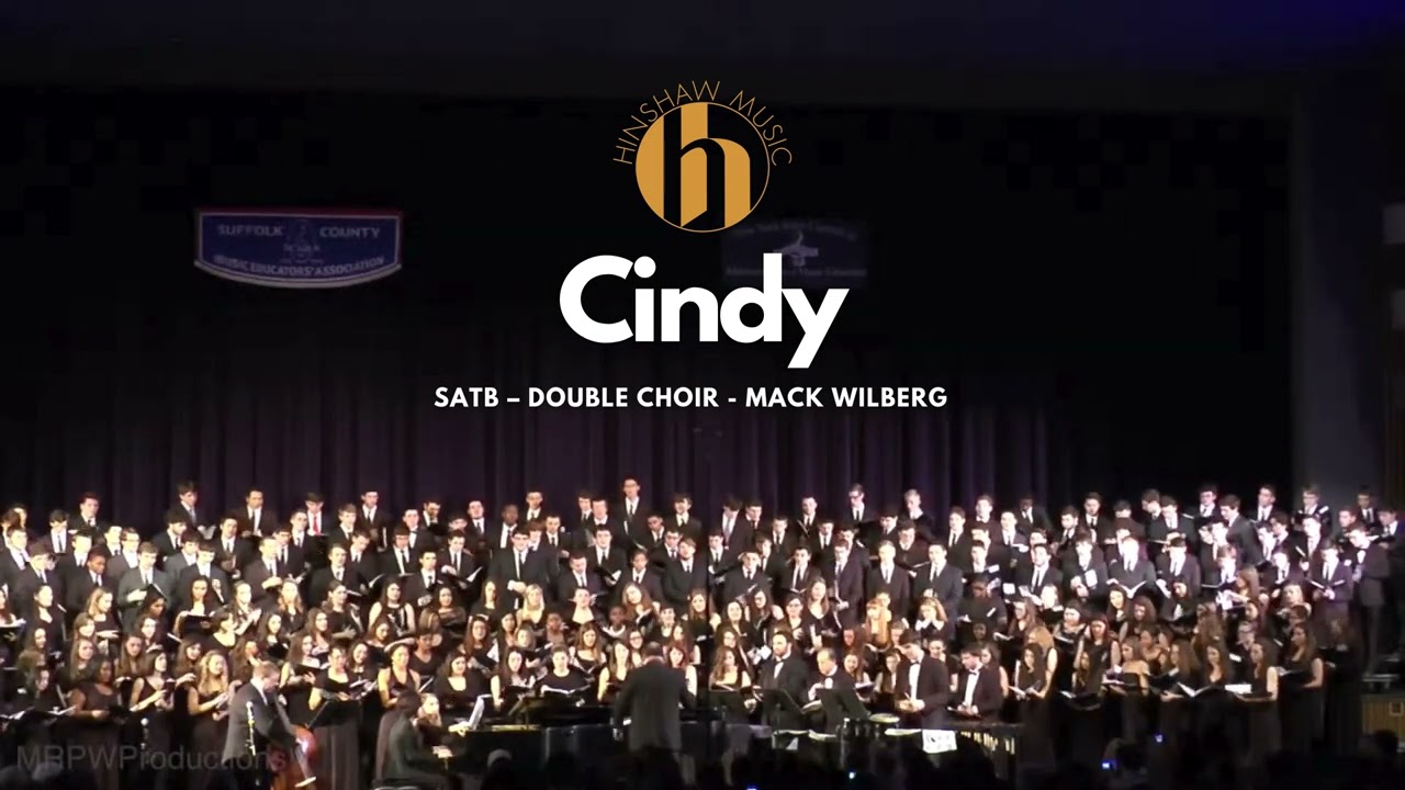 Cindy SATB &ndash; Mack Wilberg &ndash; Double Choir