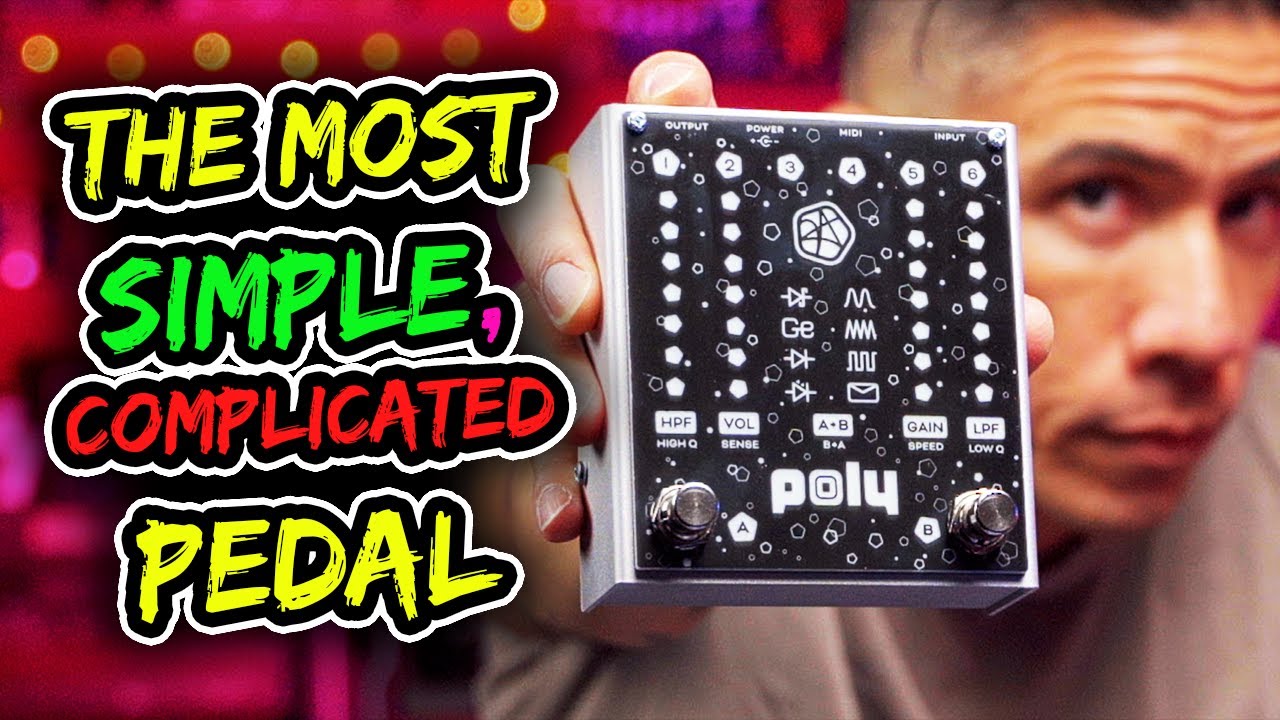 Poly Effects Josh Smith Flat V | One-Of-A-Kind Gain Pedal