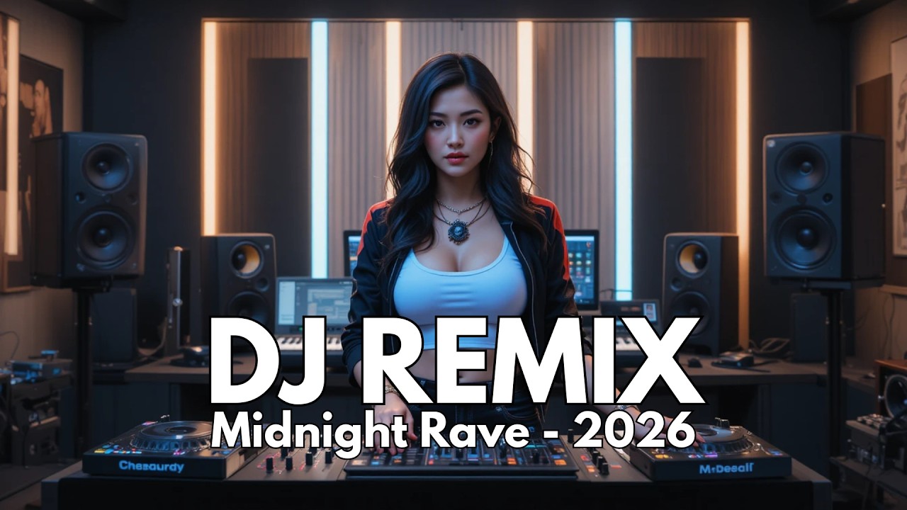 🌙 Midnight Rave 2026 – Nonstop Dance Club Music By AURATUNE