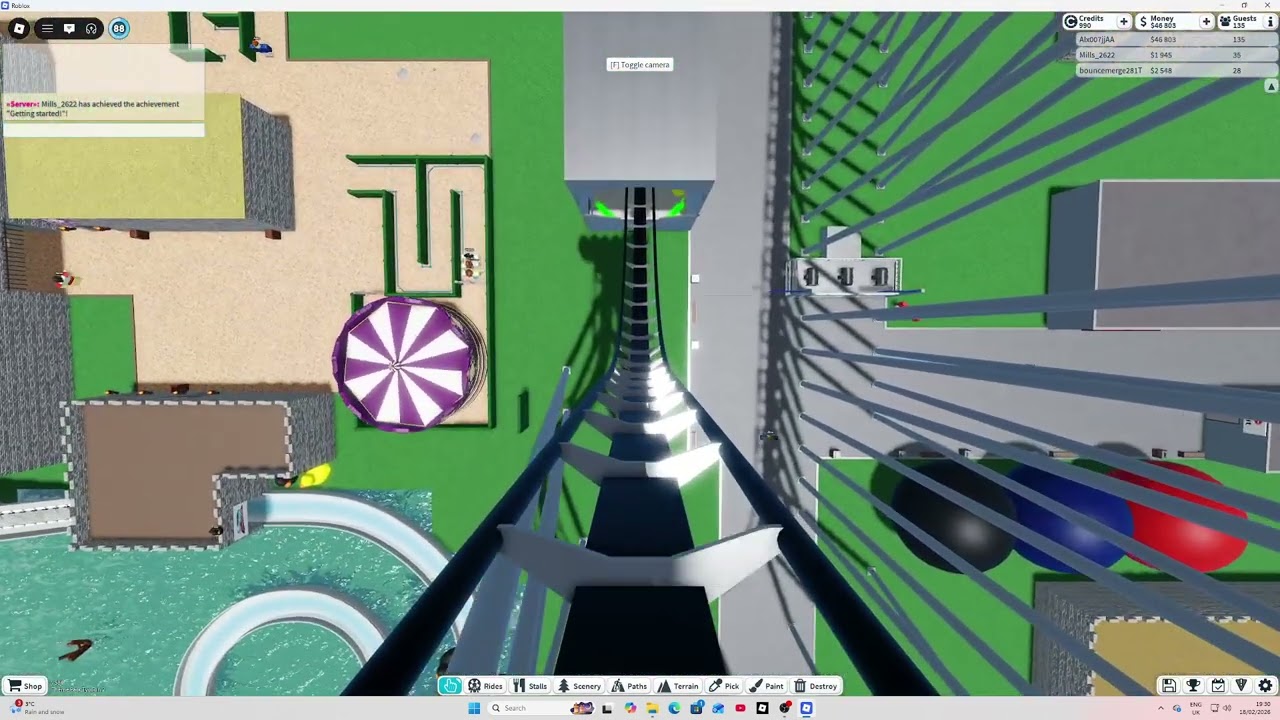 Metropolis sky tower AC Thrill Park (Roblox)