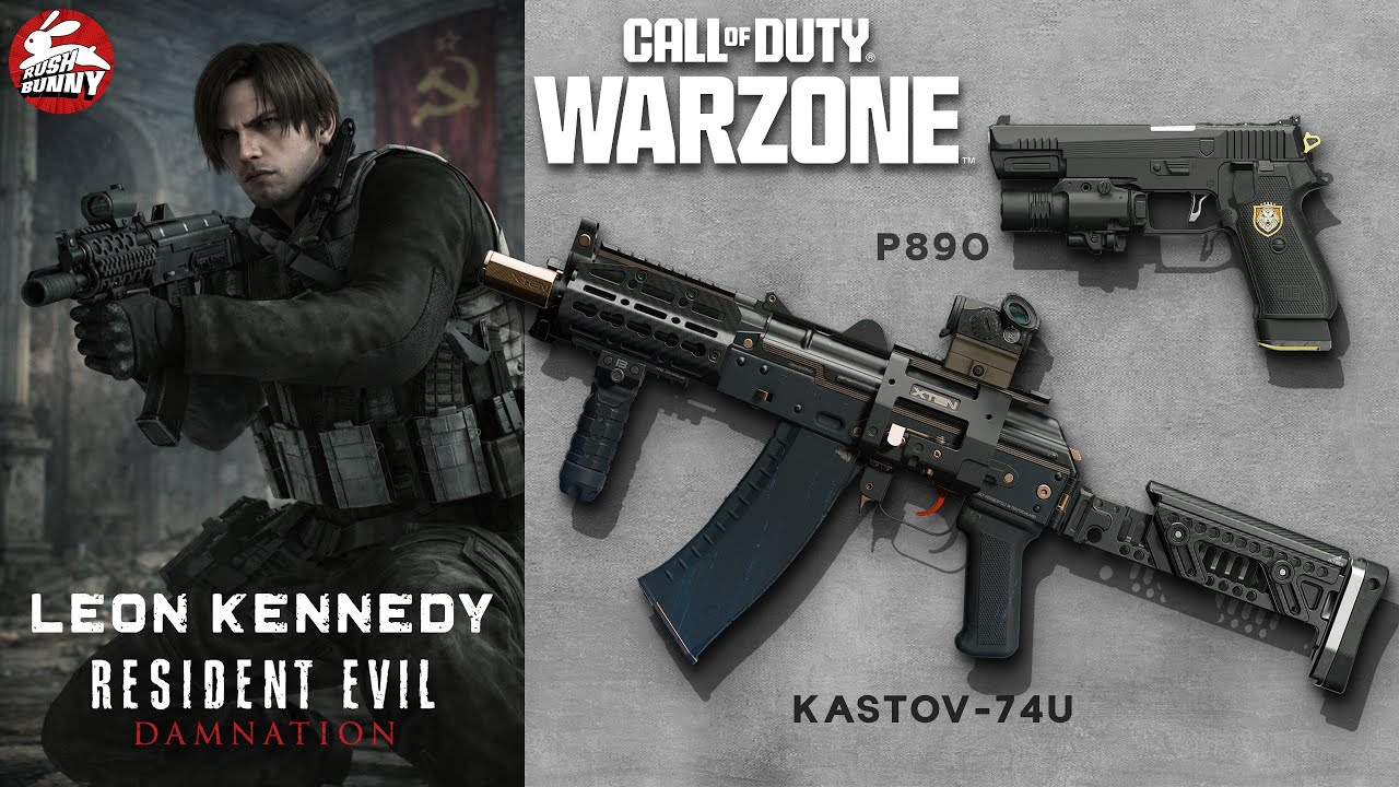 LEON KENNEDY's Custom AKMSU Build Warzone Gameplay