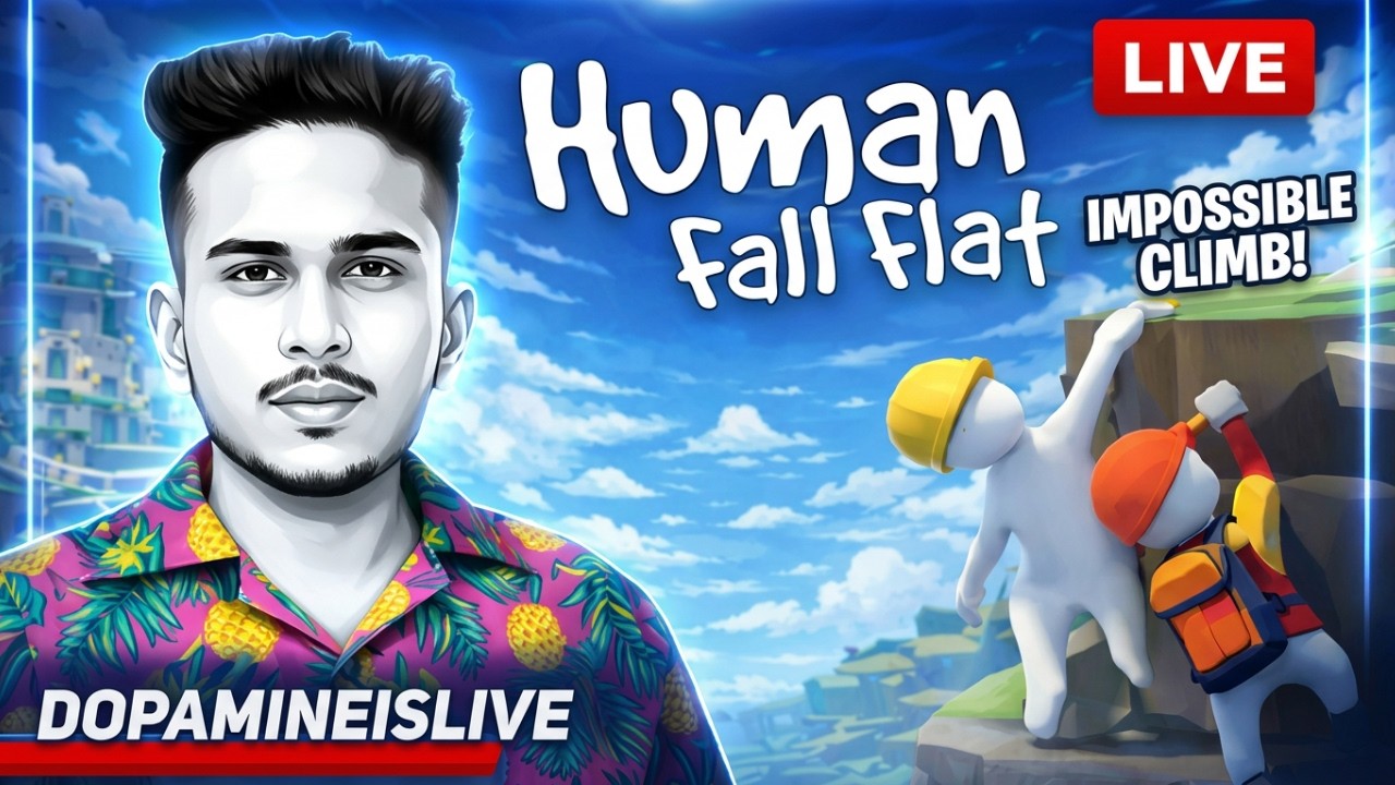 Human: Fall Flat, Co-op with Captain Crumbs - Episode 1: My brain hurts even more today! #hff