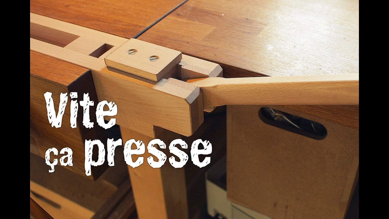 La presse latérale d'établi :: Outillage pour le bois