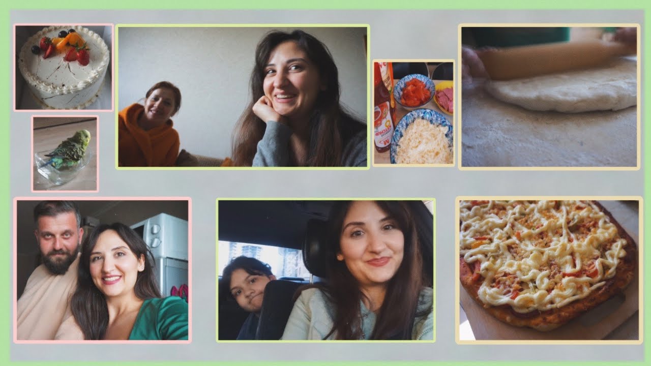 🍕VLOG:16 წელი გასულა/რძალ-დედამთილის ჭორაობა/ამჯერად მე დავახვედრე პიცა 😜❤️