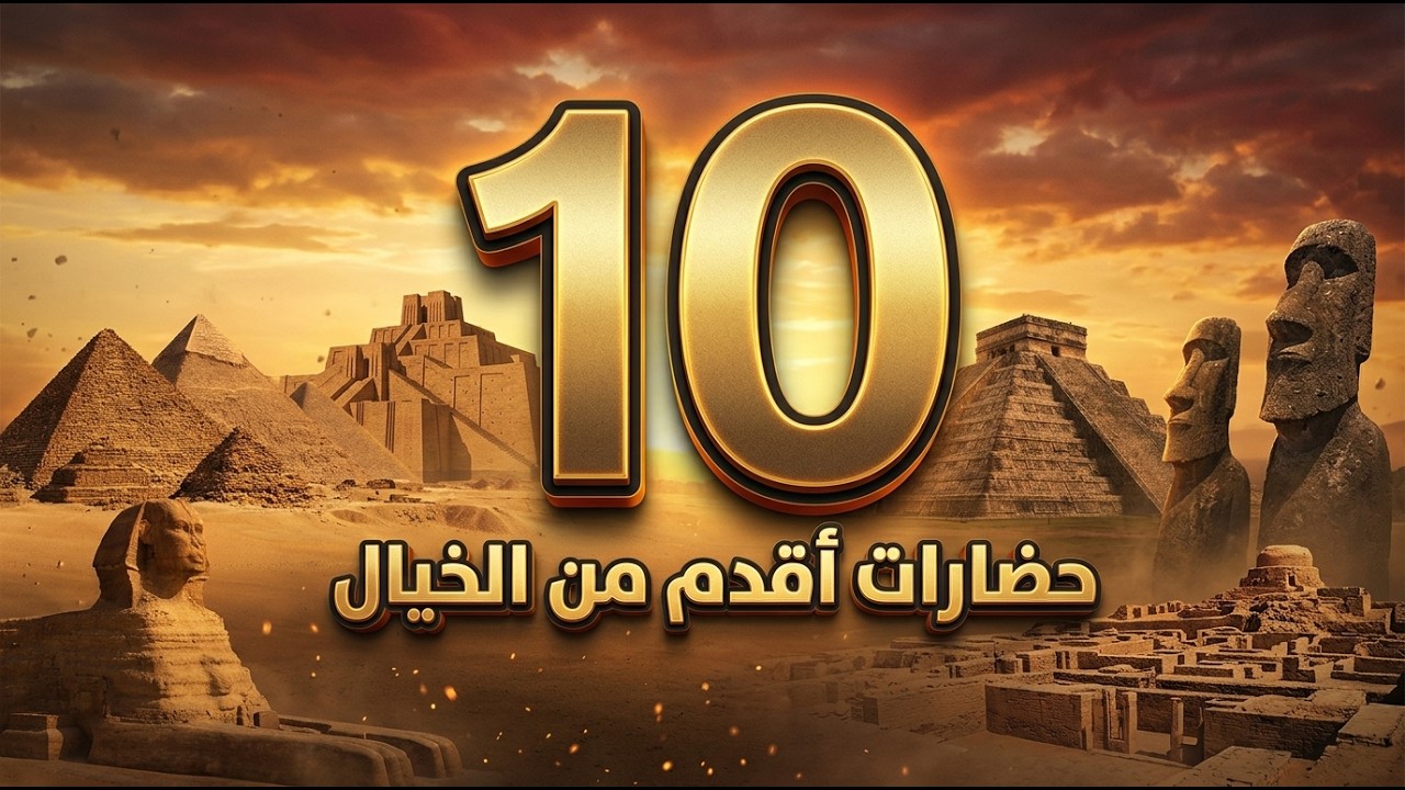 حضارات قامت قبل كل اللي نعرفه… والعجيب إن أسرارهم لسه مبهرة لحد دلوقتي 🌍🔥