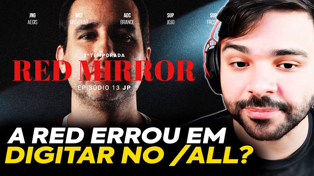O ÚLTIMO RED MIRROR DESSE SPLIT! DEU PRA ENTENDER MUITA COISA! MINERVA REAGE e OPINA SOBRE a CANIDS