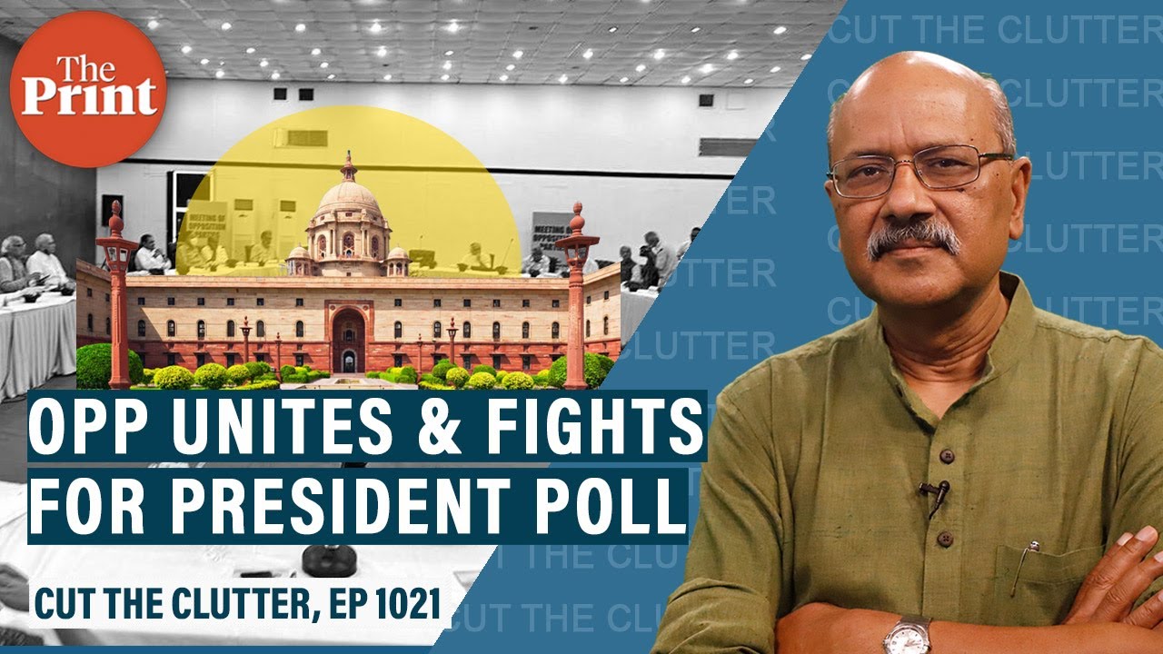 As the opposition sharpens the knives for presidential election 2022, it isn’t exactly for BJP
