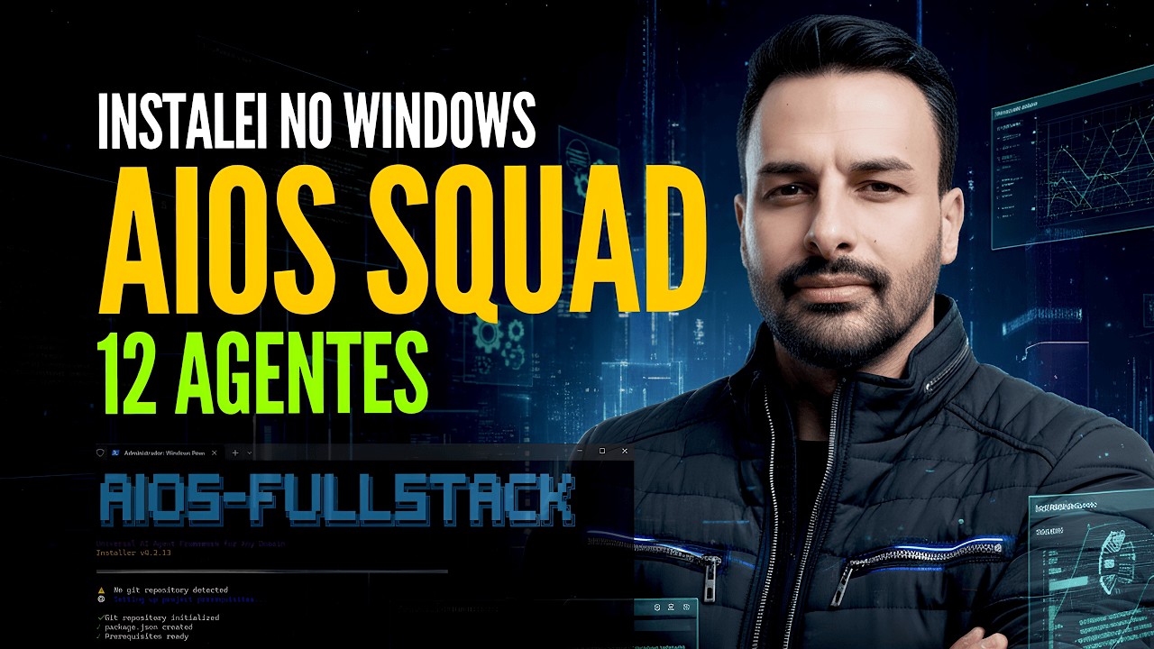 Instalei no Windows o AIOS do Thiago Fintch, Pedro Valério e Alan Nicolas
