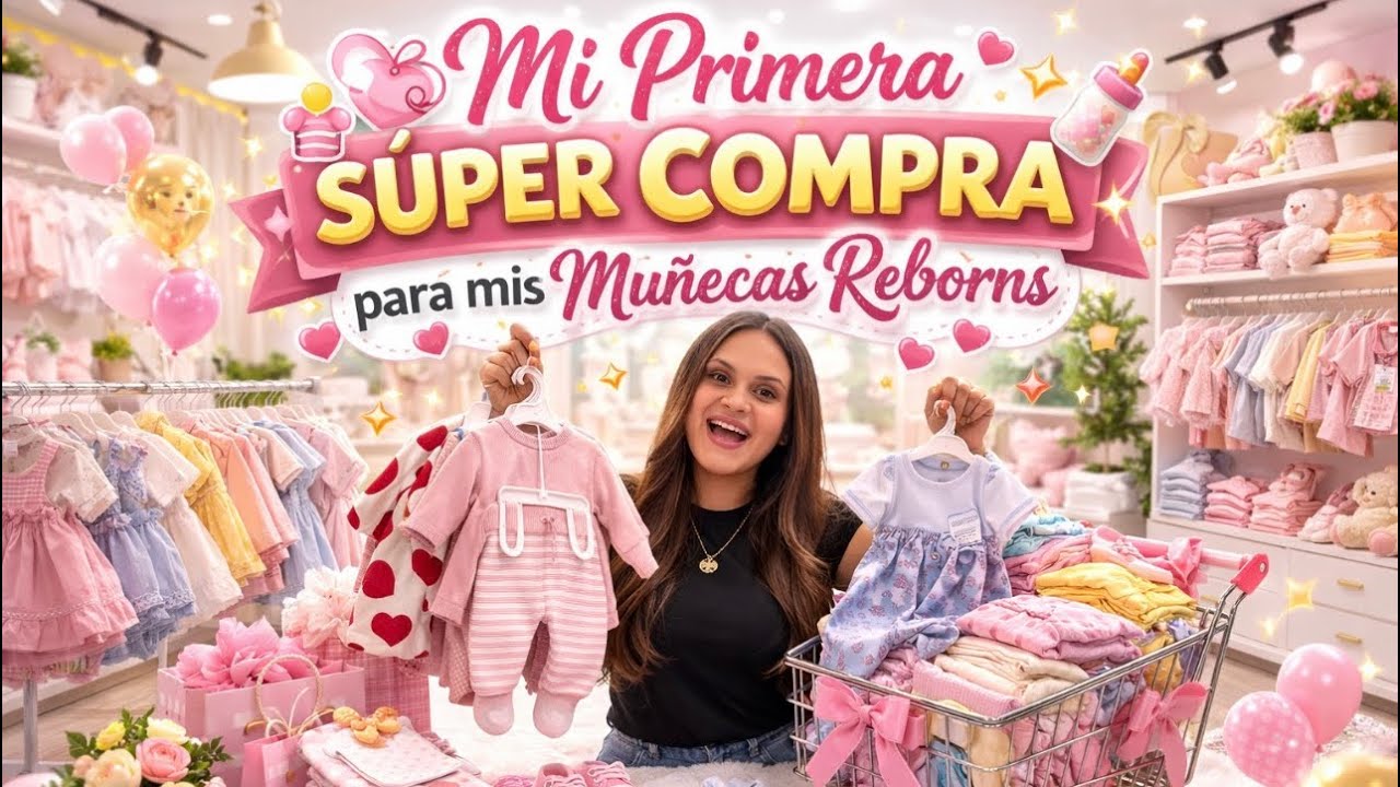 Mi primera compra 🛍️de ropa para bebés reborns 😱compré de todo!! 