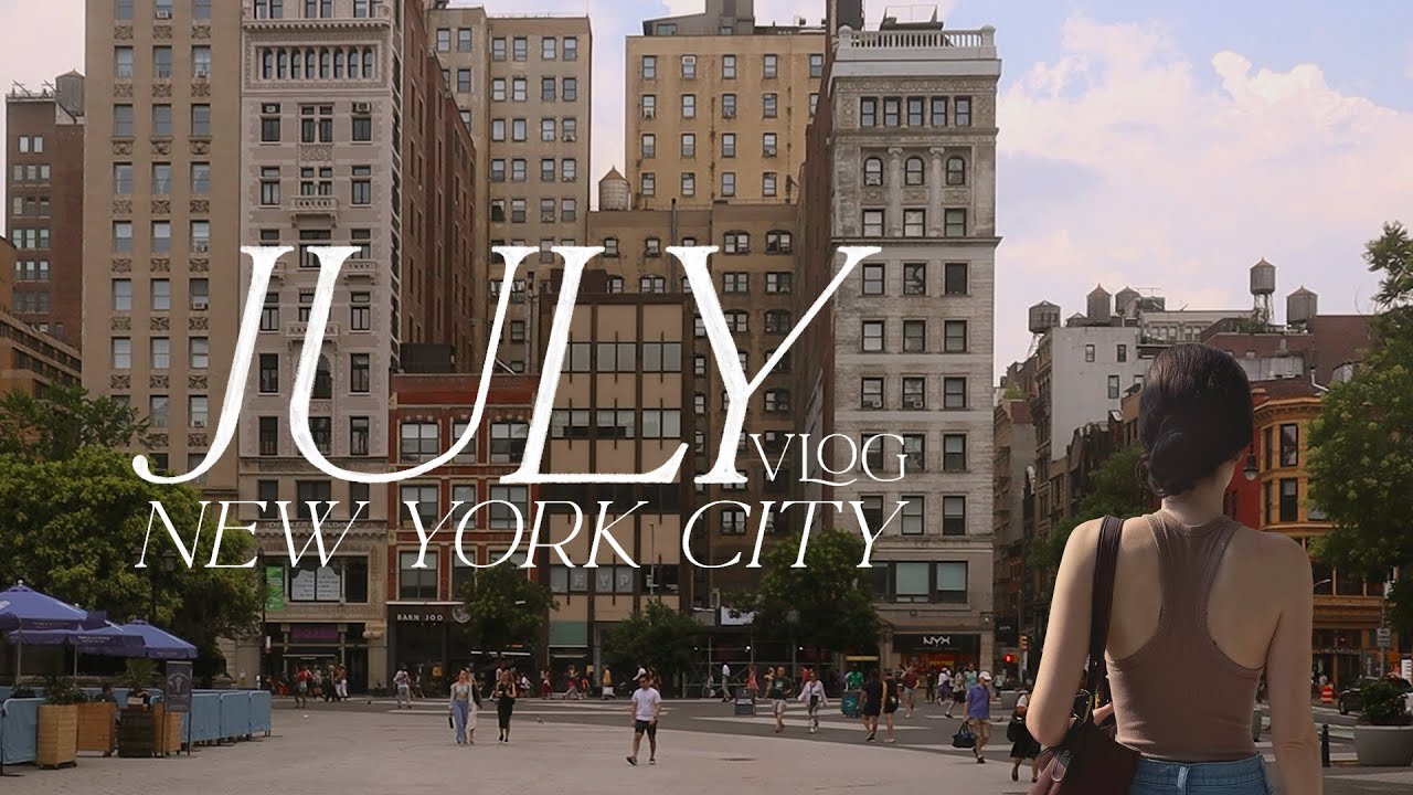 nyc introvert diaries 🗽 book shopping, dinner date, french pharmacy haul, relaxing in the park