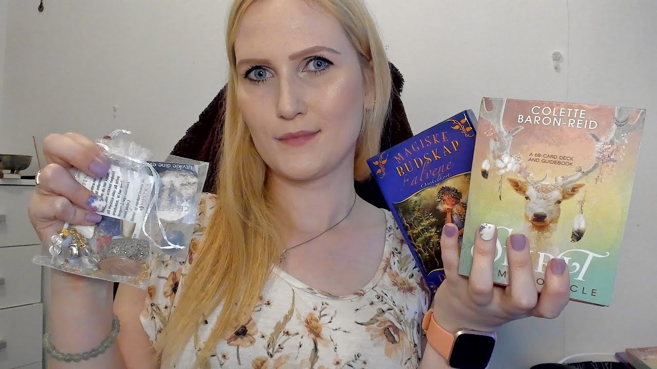 Witchy Haul #3 Crystals, incense, oracle decks.