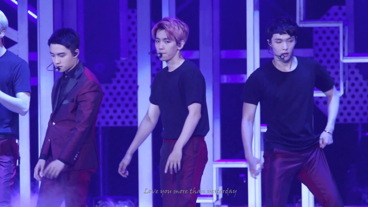 151017 The EXO'luXion in GUANGZHOU hurt  (Baekhyun focus）