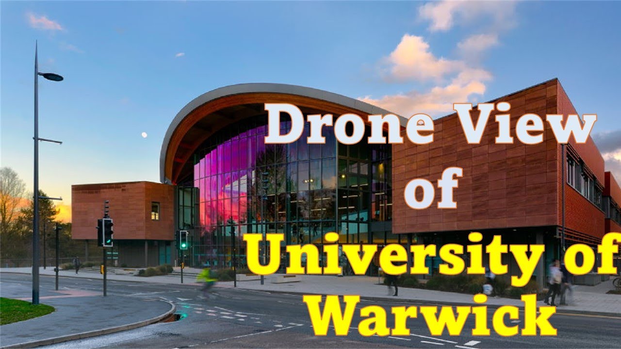 Drone view of University of Warwick