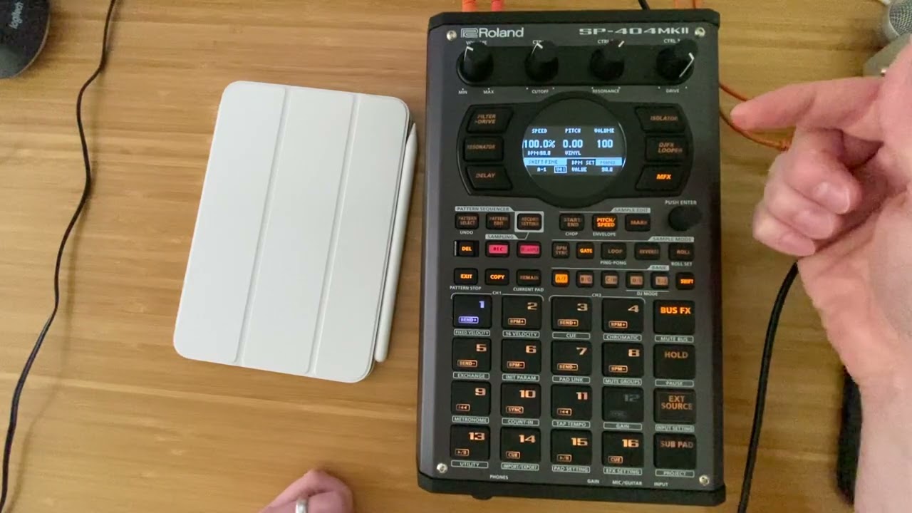 SP404 mk2 16.11 — Советы: все настройки громкости