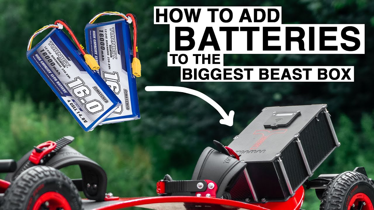 HOW TO ADD BATTERYS TO THE BIGGEST BEAST BOX