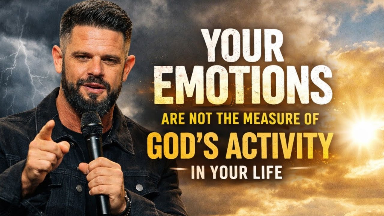 Your emotions are not the measure of God’s activity in your life. Steven Furtick's Inspiring Message