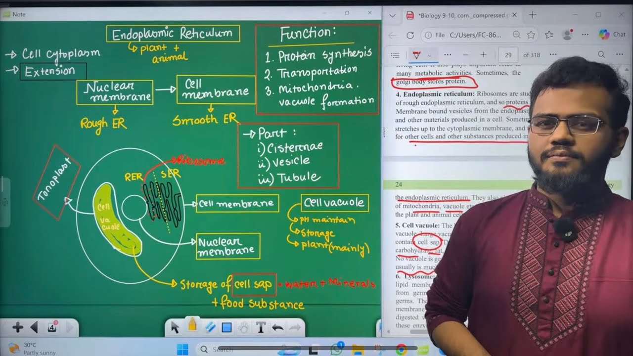iSC| Chapter 2 | Lecture 6 | SSC Biology | Lessons on Life | English Version | Diganta bhaiya | DMC