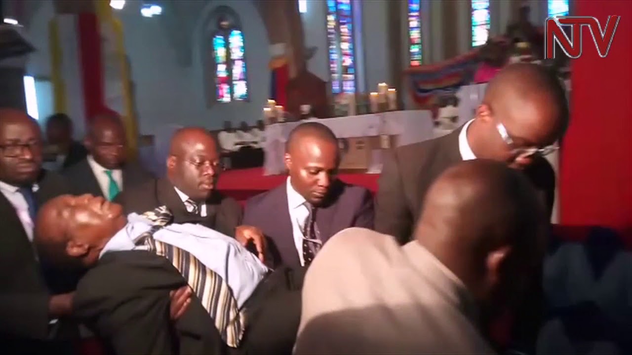 Former DP president collapses during mass at Rubaga Cathedral