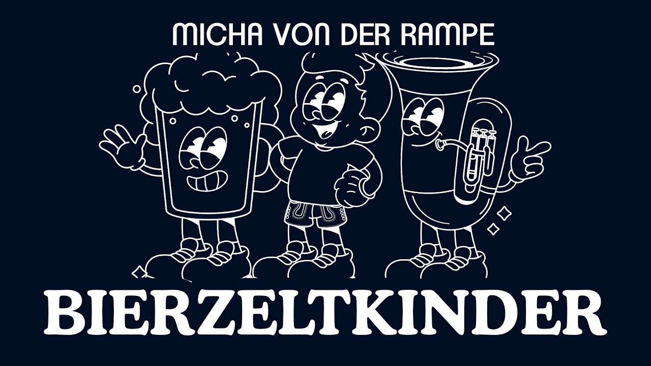 Micha von der Rampe - Bierzeltkinder (Lyric Video) Oktoberfest, Wiesn, Wasen Hit