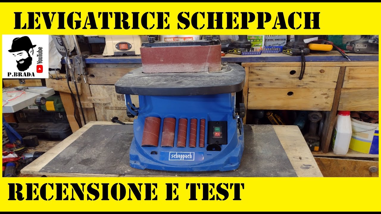 Recensione e Test Levigatrice Oscillante Scheppach