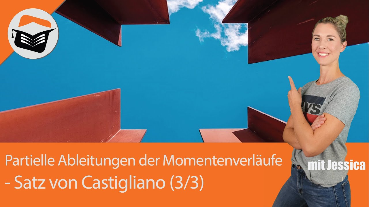 Satz von Castigliano | Partielle Ableitungen der Momentenverläufe | (3/3) - Einfach sehr gut erklärt