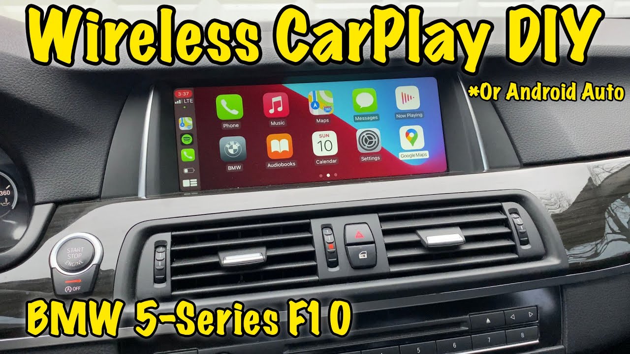BMW Apple CarPlay Retrofit - BMW 5 Series (F10) NBT DIY Installation
