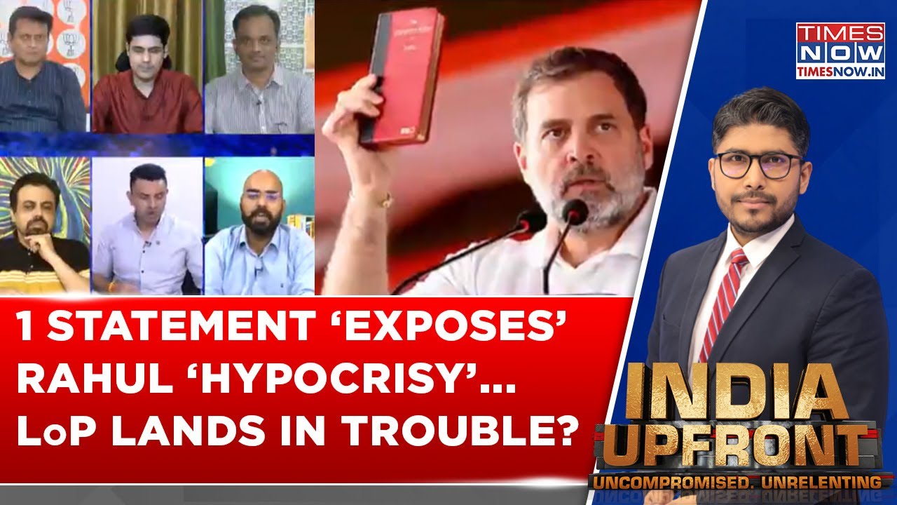 Rahul Gandhi's 'Hypocrisy' Out With This One Comment...What Next? Pranesh Roy Discusses With Panel