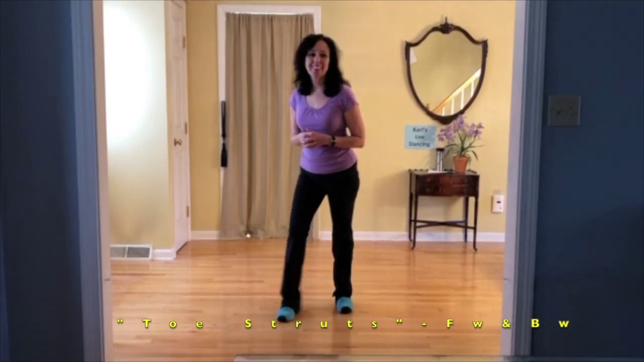 Toe Struts – How To Do Toe Struts – Line Dance