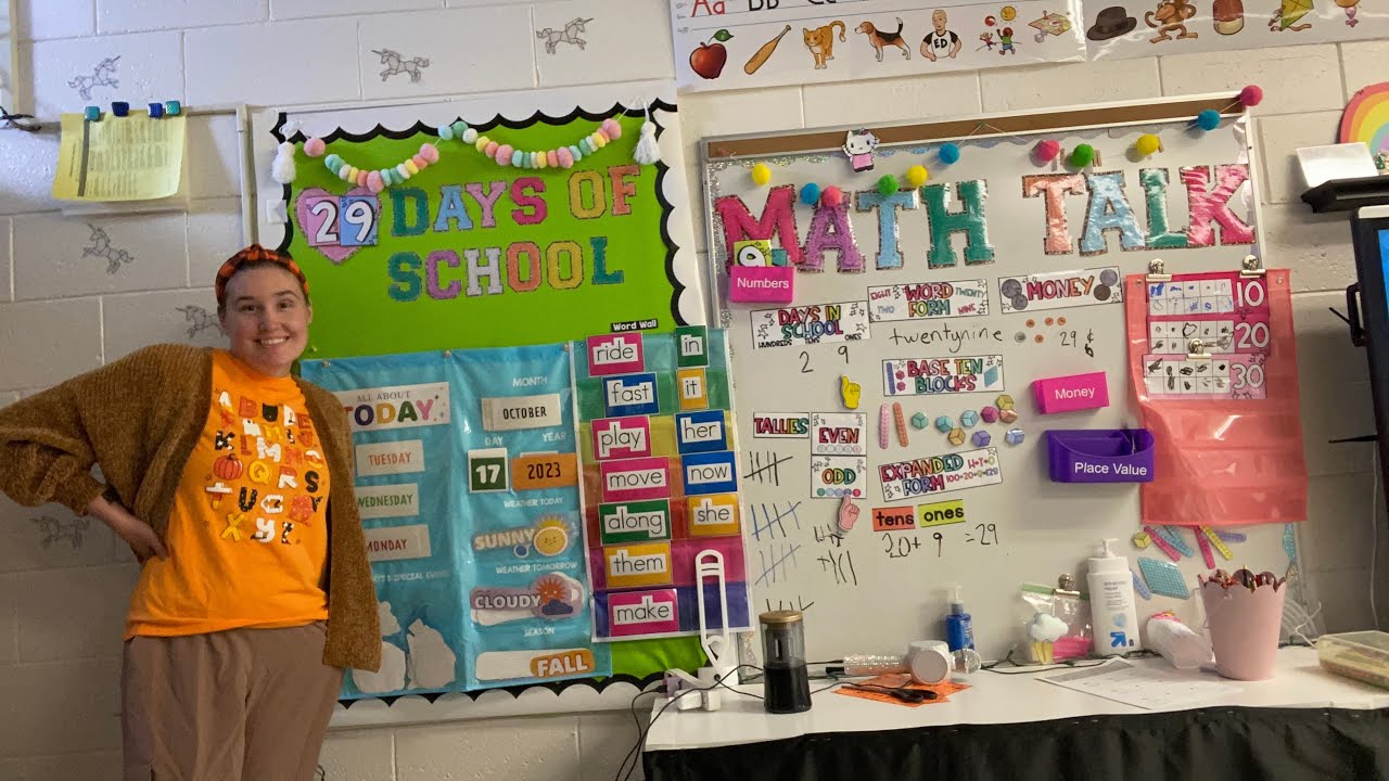 How I teach Calendar and Math Talk in my special education classroom