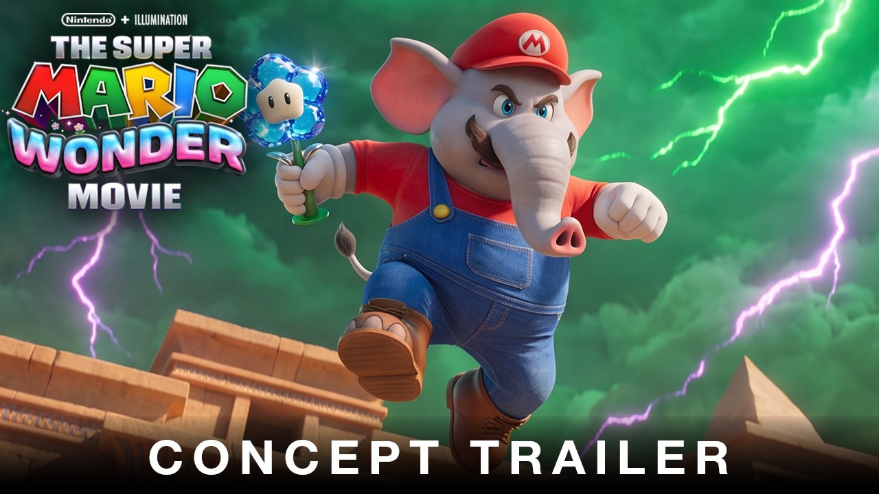 THE SUPER MARIO WONDER MOVIE (2029) | TEASER TRAILER | 'MARIO MOVIE 3 CONCEPT' (Nintendo Fan Film)