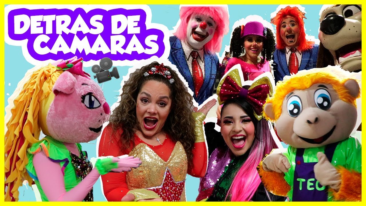 DETRAS de cámaras con TATIANA/ KIMY LA GATITA/ Tiempo Magico/ TRIPAYASOS/ Megafantasticotv/ AMIX
