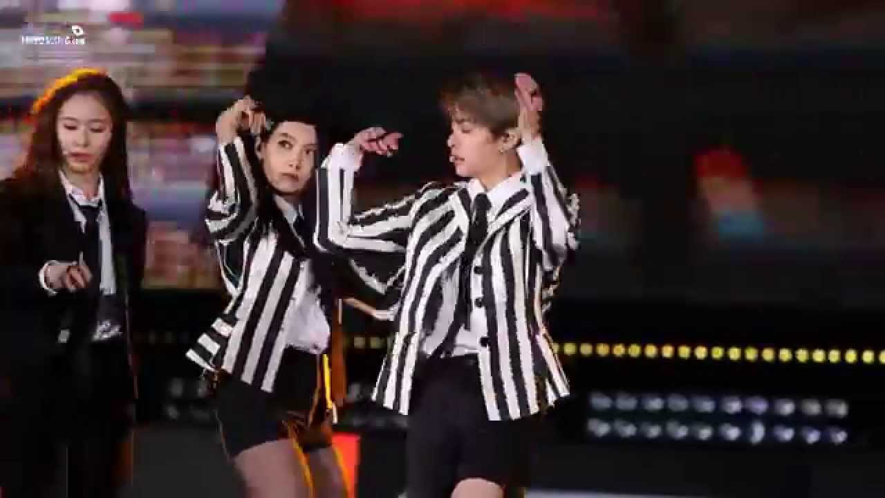 151025 인기가요 in 제주 f(x) Red Light 엠버 직캠