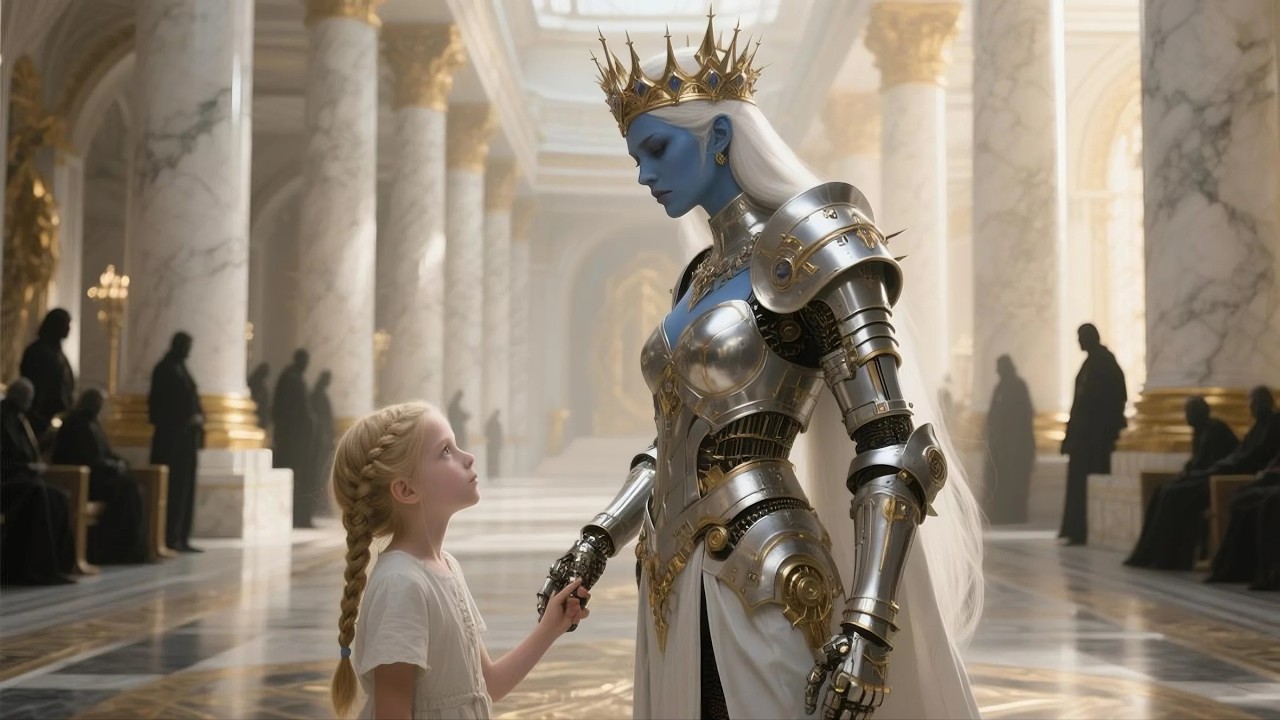 “Is This My Granddaughter_” Alien Queen’s Daughter Returned With Her Human Husband and a Child
