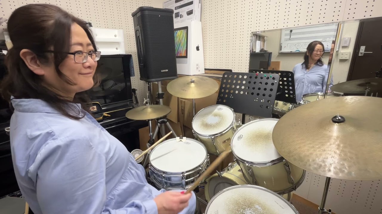 声楽家がドラムを始めて331日目！Chapter 2【未編集版】2025/5/26