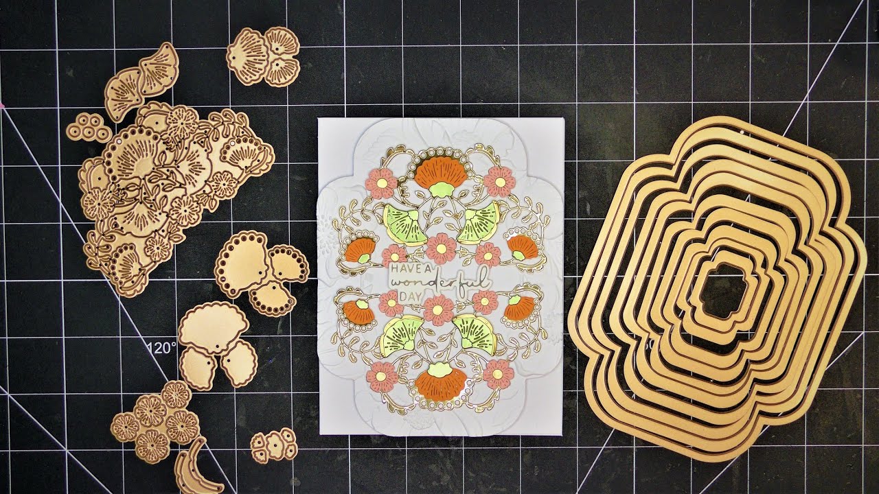 Spellbinders Four Petal Collection: Bloom Reflection Dies Review Tutorial! Absolutely Gorgeous!