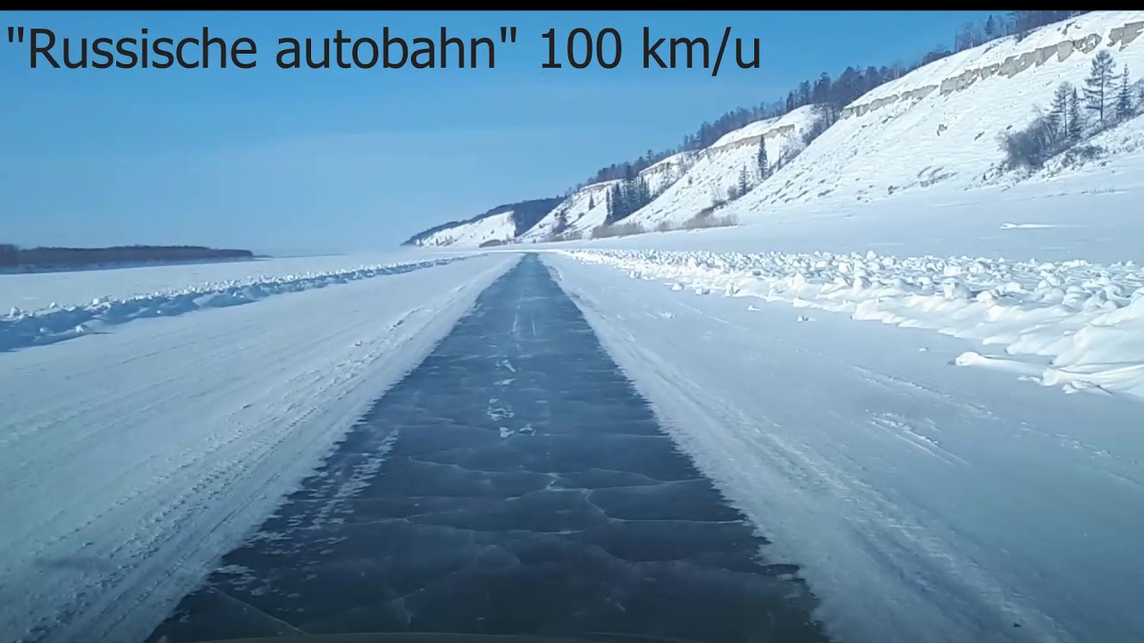 Ice Road Lena River