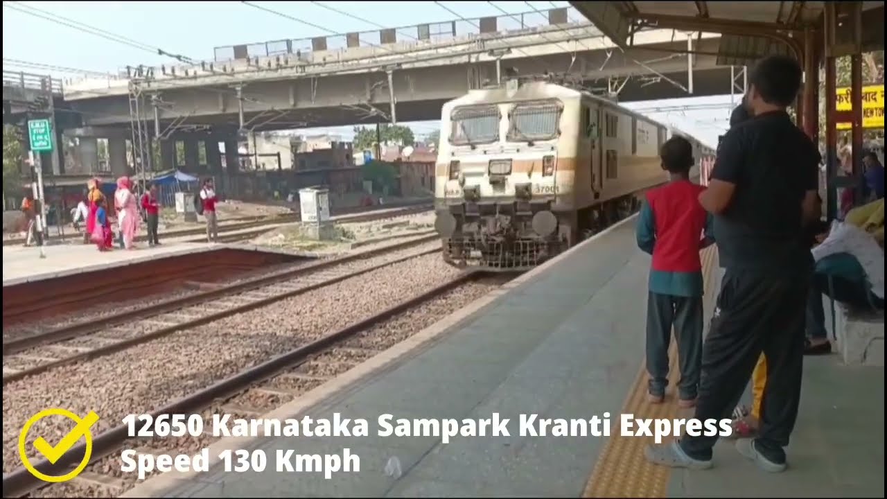 High Speed Train 🔥 on Delhi Mathura Section attack Asoti at 130 Kmph 