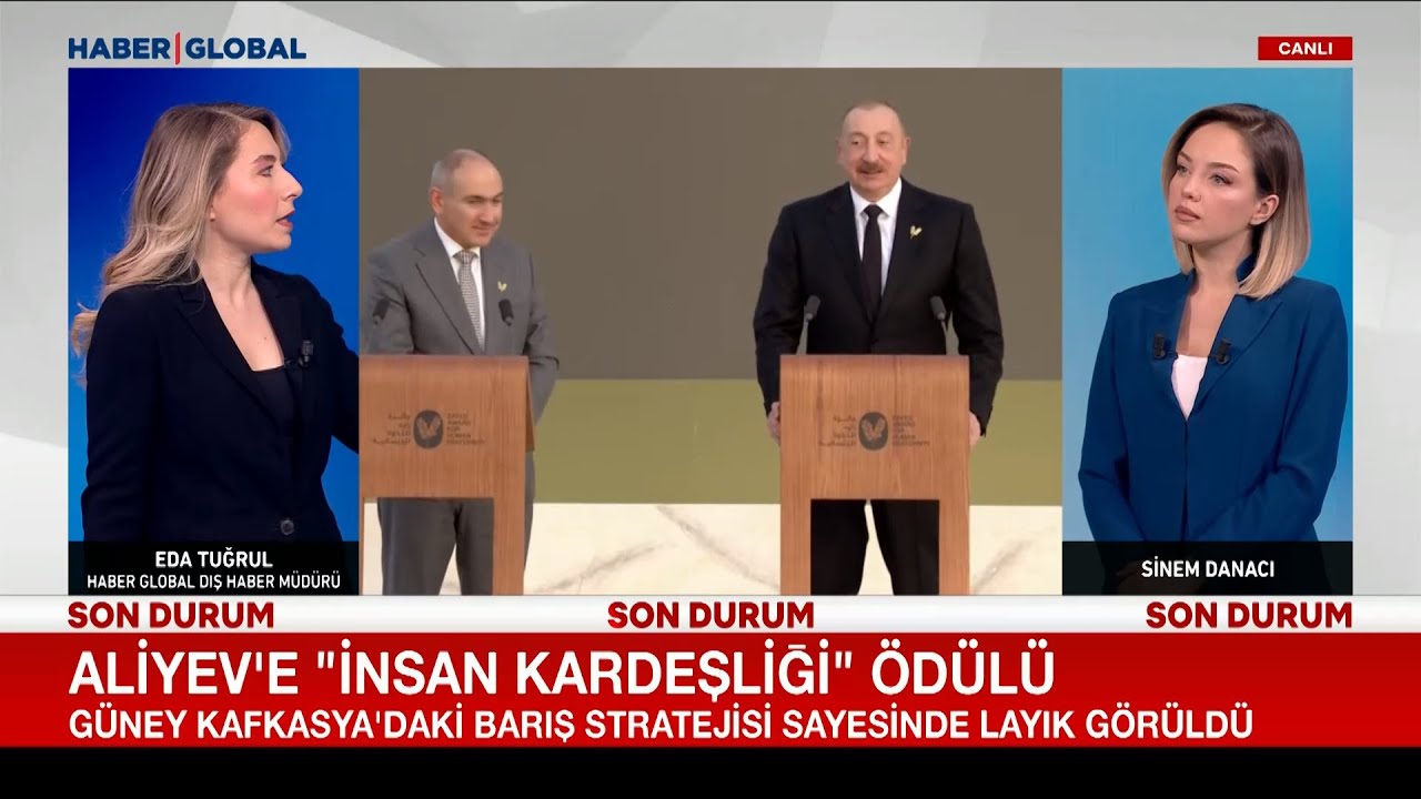 BAE'den Aliyev'e Prestijli Ödül! 