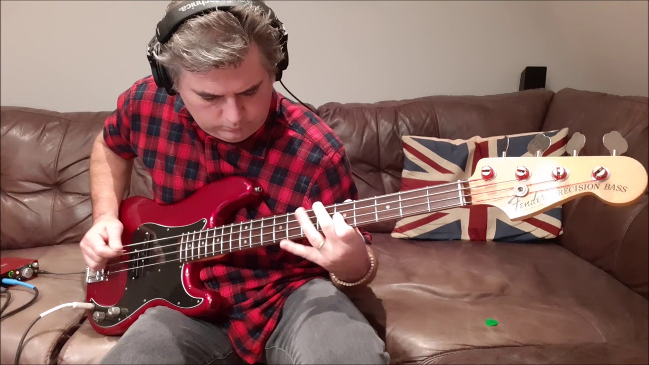 Joy Division "Disorder" bass cover. With tabs.  HQ sound.