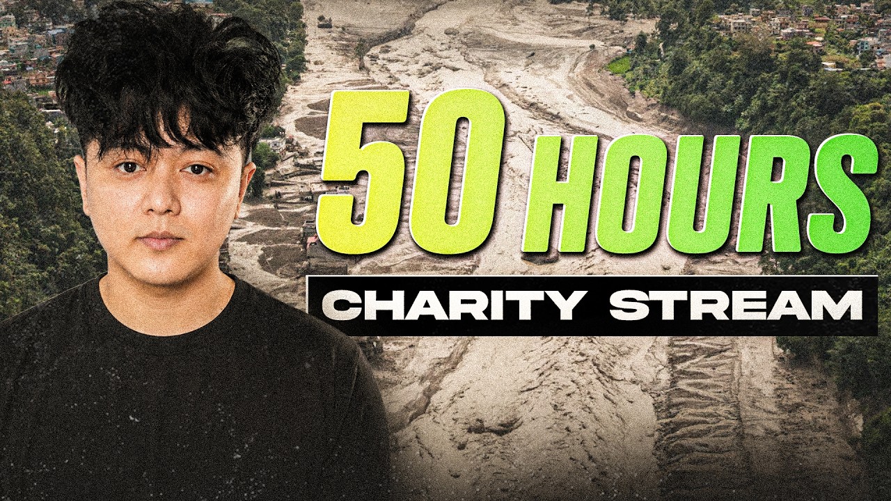 Final Push | 50 Hours Charity Stream For Flood Victim | Support  Stream 🙏