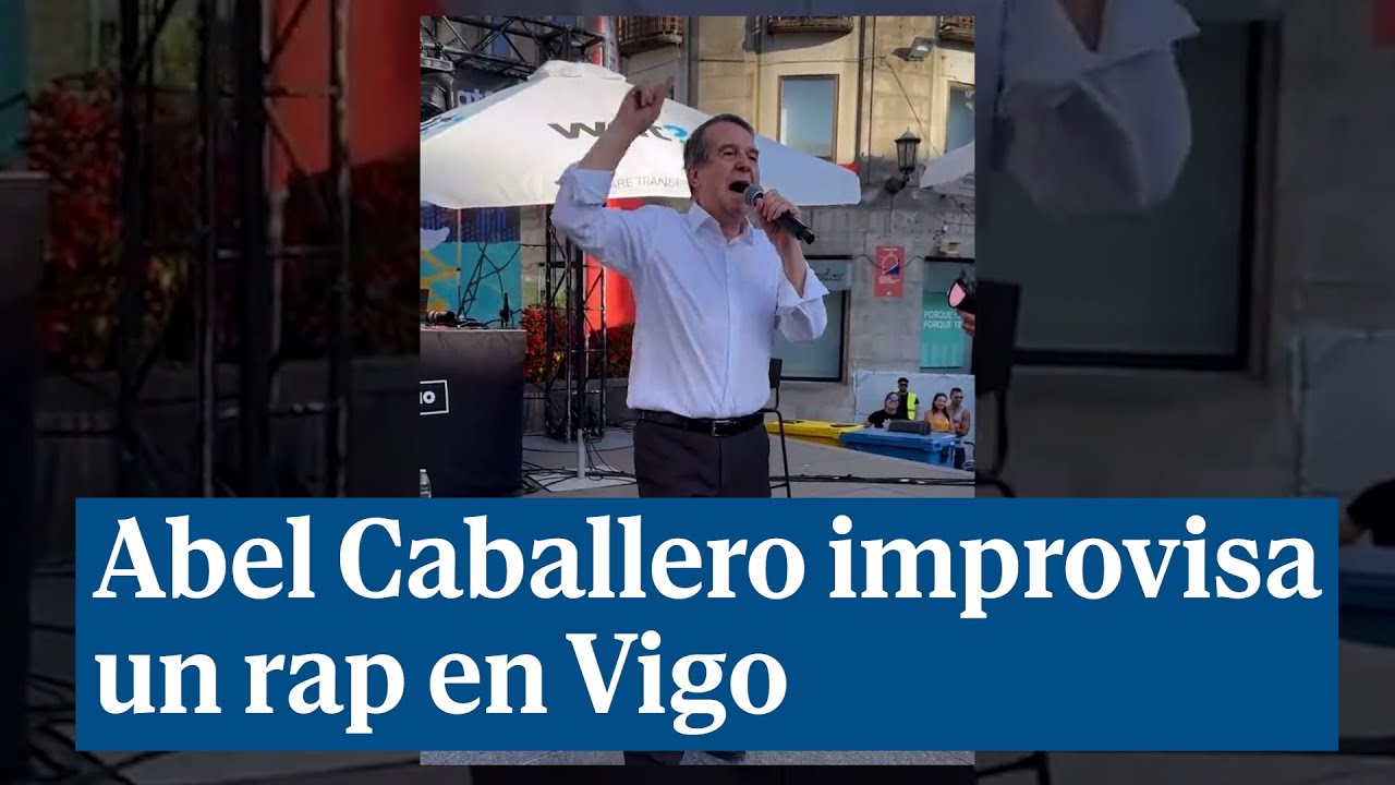 Abel Caballero, alcalde de Vigo, sorprende con un rap improvisado en un festival de m&uacute;sica