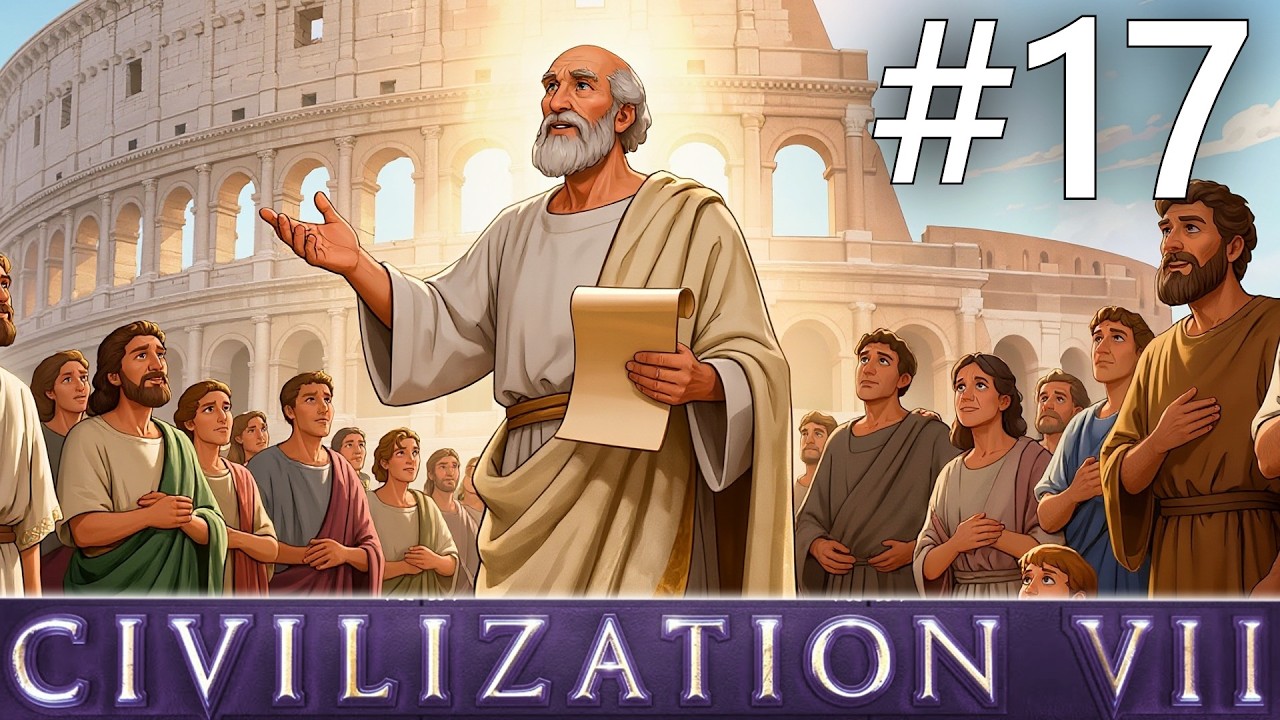 Spreading our Religion - Sid Meier's Civilization 7 - Augustus Rome ep 17