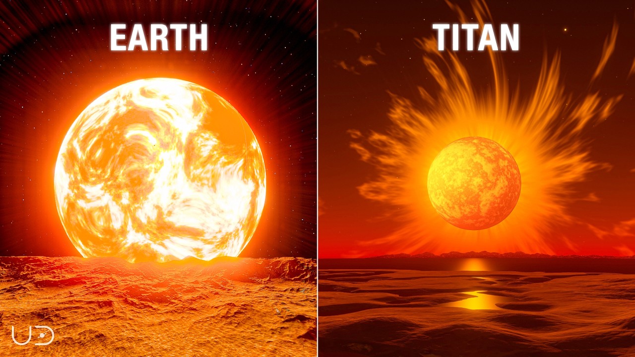 The Red Giant Sun Seen From Every Planet in the Solar System