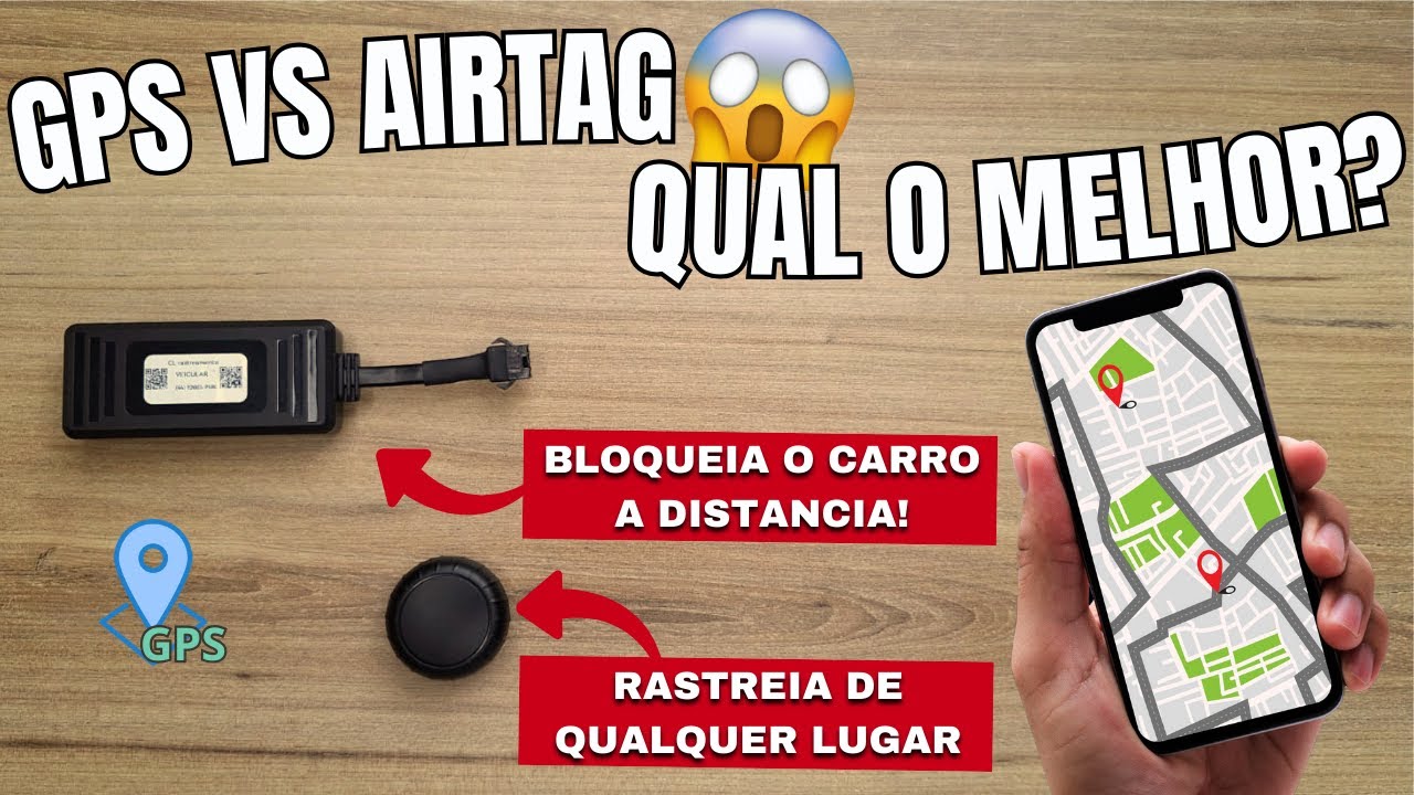 AirTag vs GPS Qual rastreador é MELHOR para proteger seu carro Cuidado com o erro!