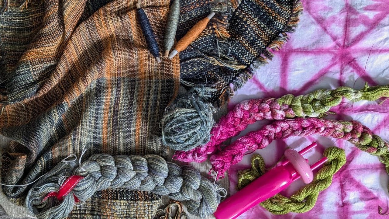 My September Weaving WIPs